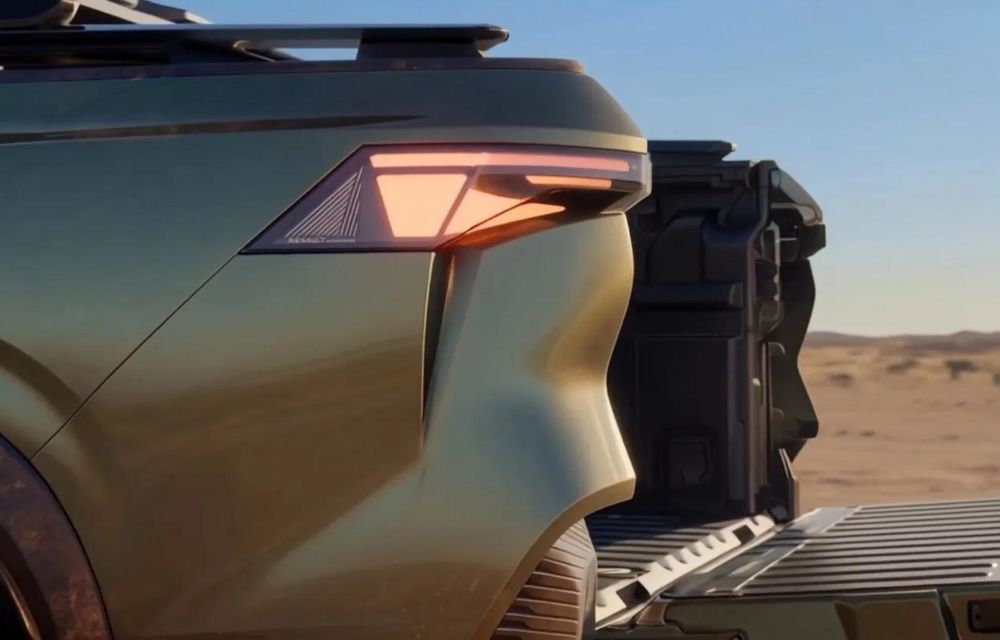 Primele imagini cu noul Renault Niagara, un viitor pick-up - Poza 2
