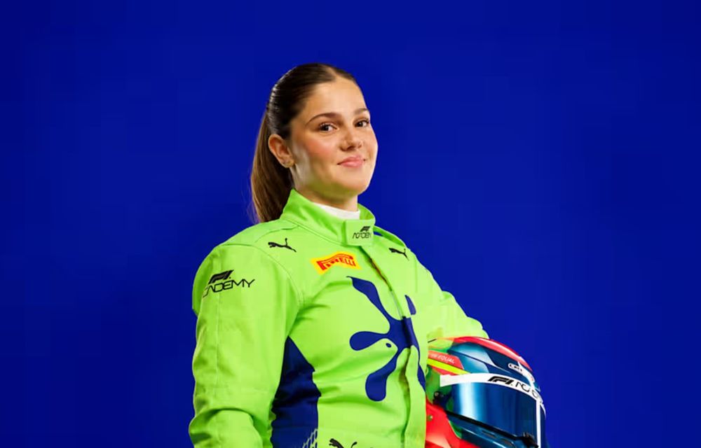 Zoe Florescu Potolea, prima femeie-pilot din România în F1 Academy - Poza 1 Zoe Florescu Potolea, prima femeie-pilot din România în F1 Academy - Poza 1