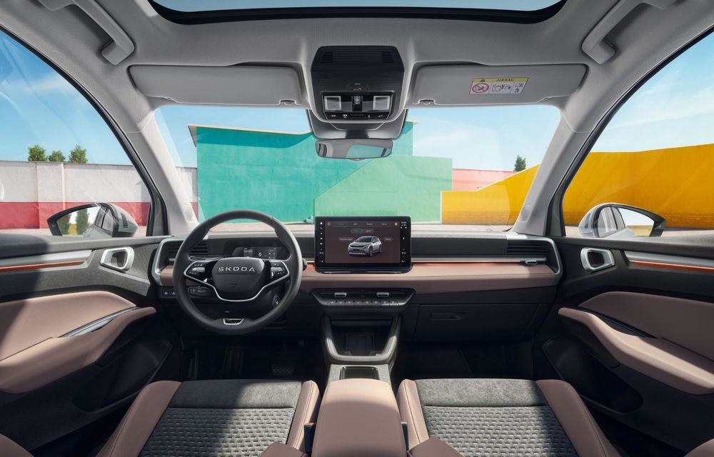 Noua Skoda Epiq: primul model electric al mărcii cu tracțiune față - Poza 28 Noua Skoda Epiq: primul model electric al mărcii cu tracțiune față - Poza 28
