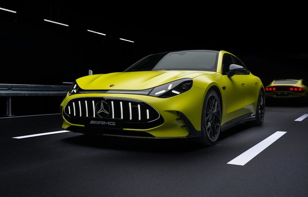 Noul Mercedes-AMG GT 4-Door Coupe: model electric cu 1170 CP - Poza 2
