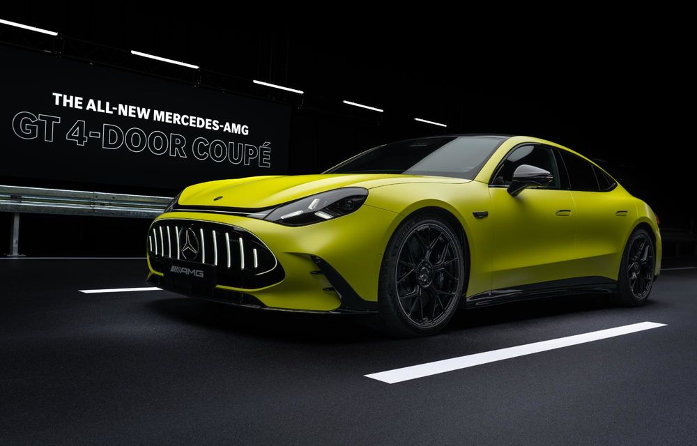 Noul Mercedes-AMG GT 4-Door Coupe: model electric cu 1170 CP - Poza 4