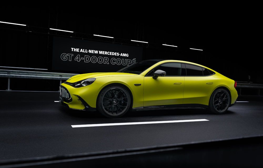 Noul Mercedes-AMG GT 4-Door Coupe: model electric cu 1170 CP - Poza 5