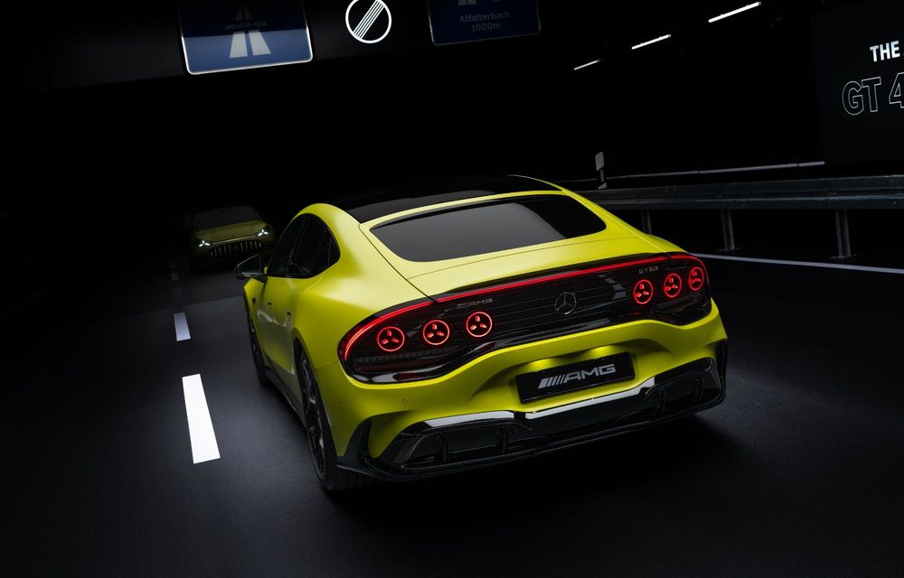 Noul Mercedes-AMG GT 4-Door Coupe: model electric cu 1170 CP - Poza 8