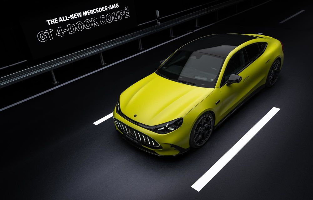 Noul Mercedes-AMG GT 4-Door Coupe: model electric cu 1170 CP - Poza 12