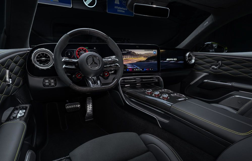 Noul Mercedes-AMG GT 4-Door Coupe: model electric cu 1170 CP - Poza 16