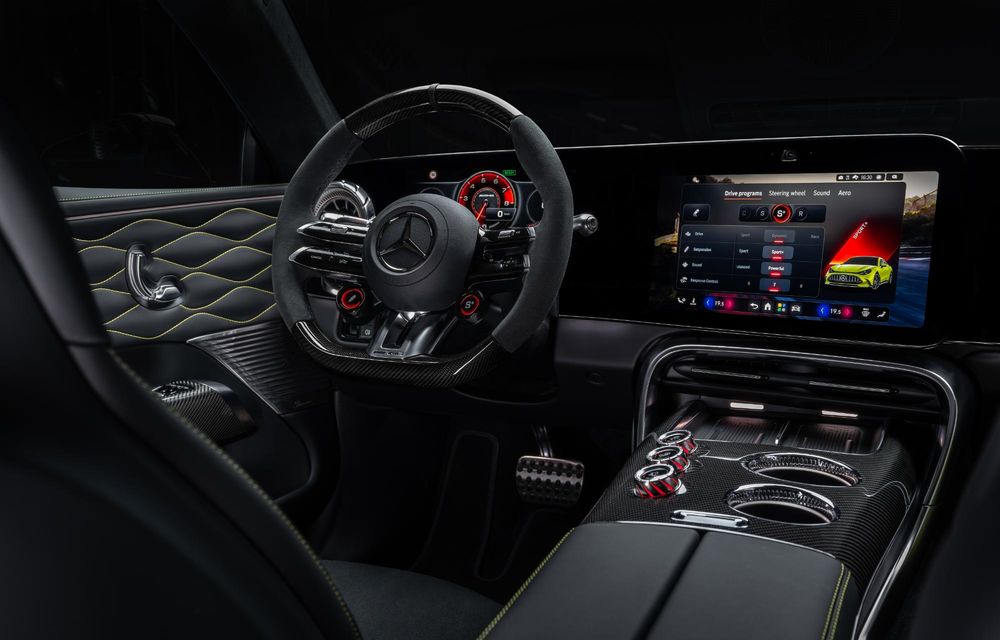 Noul Mercedes-AMG GT 4-Door Coupe: model electric cu 1170 CP - Poza 21