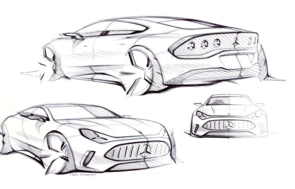 Noul Mercedes-AMG GT 4-Door Coupe: model electric cu 1170 CP - Poza 32