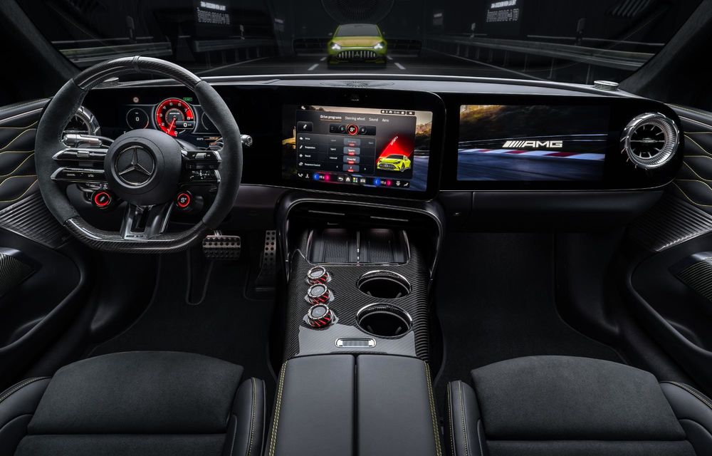 Noul Mercedes-AMG GT 4-Door Coupe: model electric cu 1170 CP - Poza 17