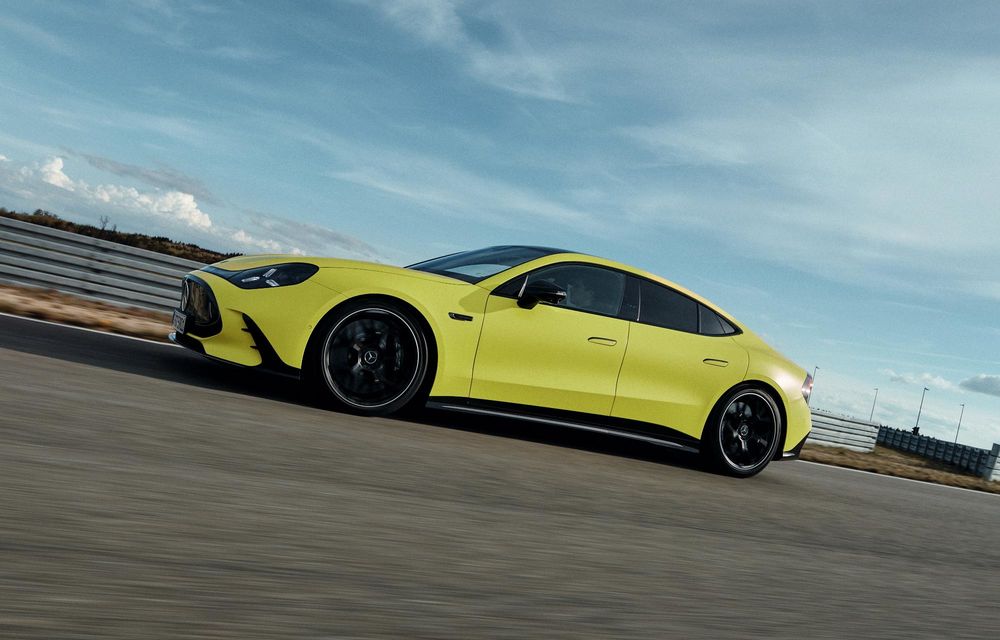 Noul Mercedes-AMG GT 4-Door Coupe: model electric cu 1170 CP - Poza 26