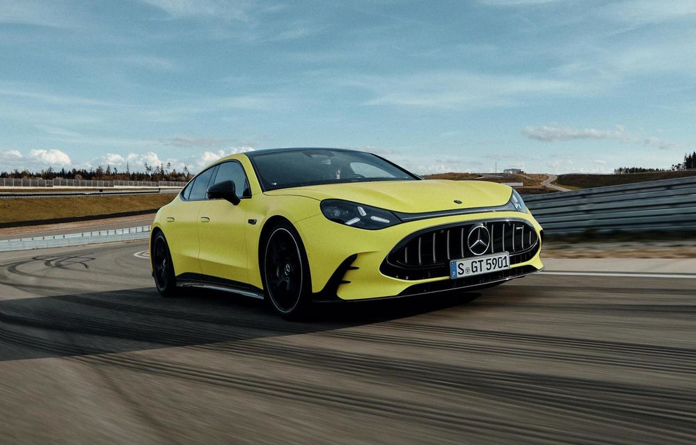 Noul Mercedes-AMG GT 4-Door Coupe: model electric cu 1170 CP - Poza 1