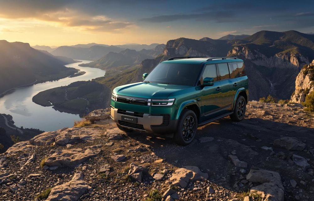 Noul BYD Ti7: SUV hibrid rival pentru Land Rover Defender - Poza 1