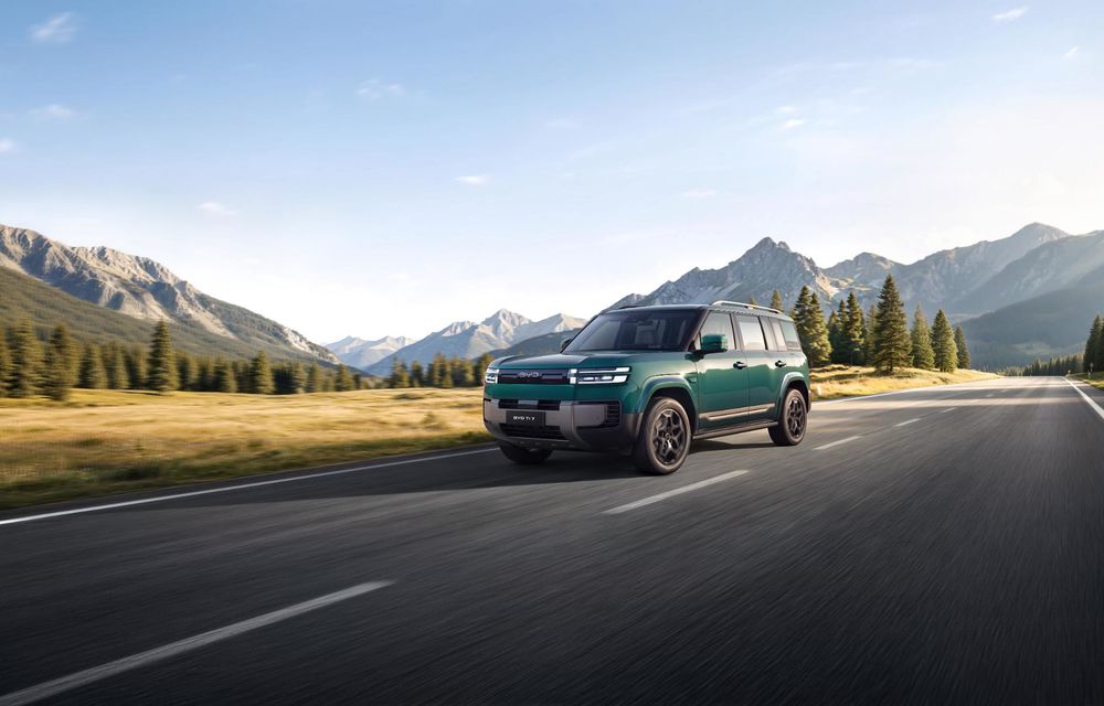 Noul BYD Ti7: SUV hibrid rival pentru Land Rover Defender - Poza 2