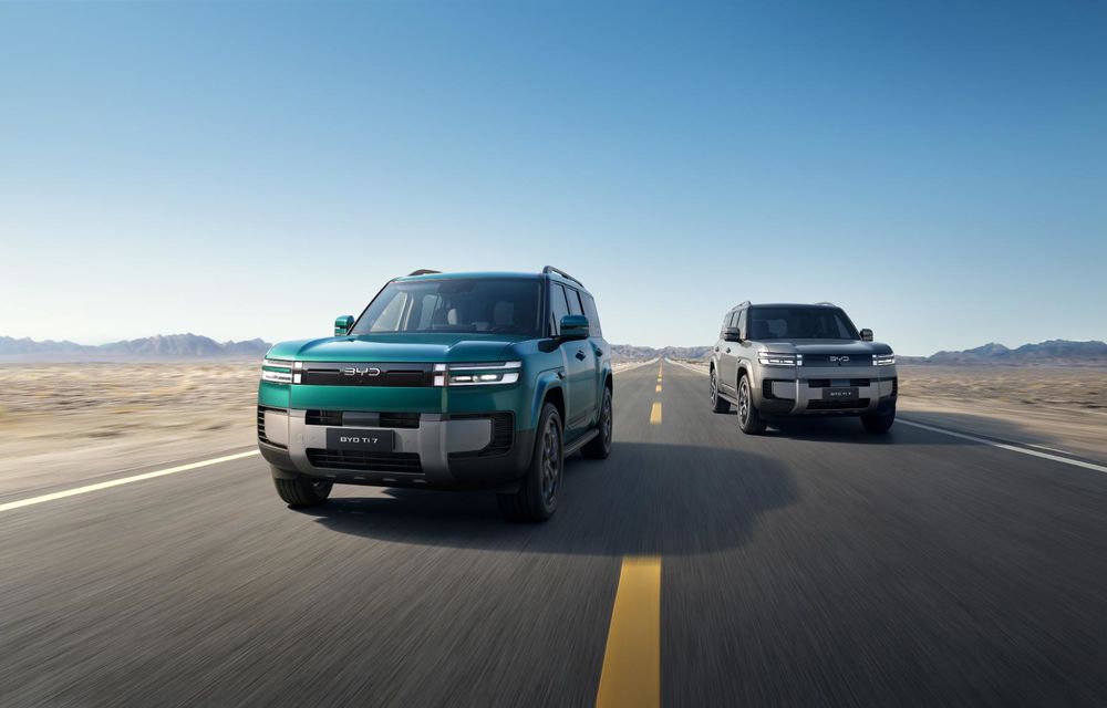 Noul BYD Ti7: SUV hibrid rival pentru Land Rover Defender - Poza 6