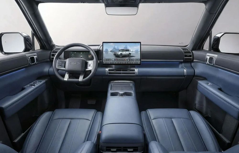 Noul BYD Ti7: SUV hibrid rival pentru Land Rover Defender - Poza 8