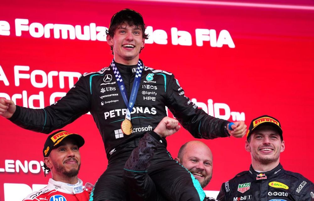 F1: Kimi Antonelli, victorie în Canada. Abandon pentru George Russell - Poza 1 F1: Kimi Antonelli, victorie în Canada. Abandon pentru George Russell - Poza 1