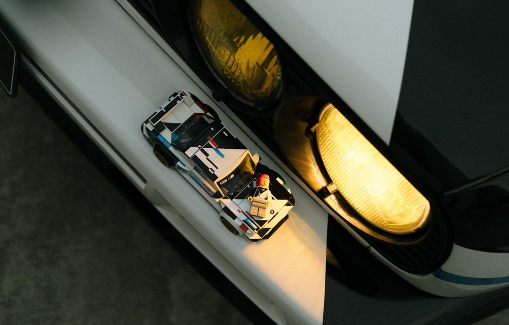 Machetă Lego pentru BMW M3 E30. Pachetul conține 358 de piese - Poza 5 Machetă Lego pentru BMW M3 E30. Pachetul conține 358 de piese - Poza 5