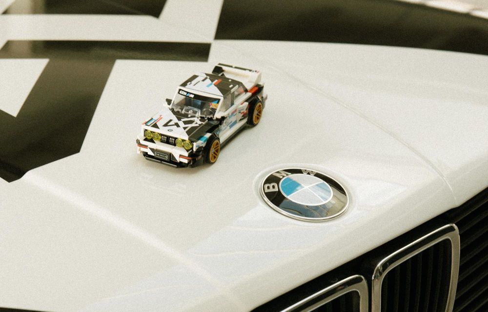 Machetă Lego pentru BMW M3 E30. Pachetul conține 358 de piese - Poza 2 Machetă Lego pentru BMW M3 E30. Pachetul conține 358 de piese - Poza 2