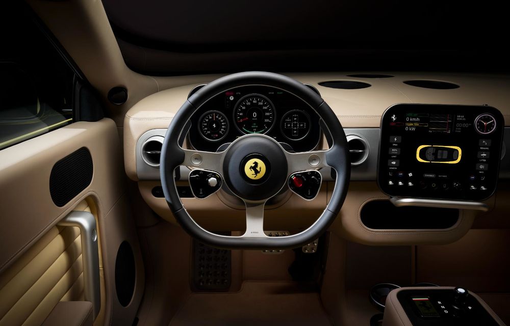 OFICIAL: Primul Ferrari electric este aici. Luce vine cu 1.050 CP și 530 km autonomie - Poza 13 OFICIAL: Primul Ferrari electric este aici. Luce vine cu 1.050 CP și 530 km autonomie - Poza 13