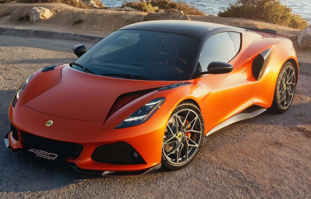 Lotus lansează Emira 420 Sport, cel mai puternic model din gamă - Poza 3 Lotus lansează Emira 420 Sport, cel mai puternic model din gamă - Poza 3
