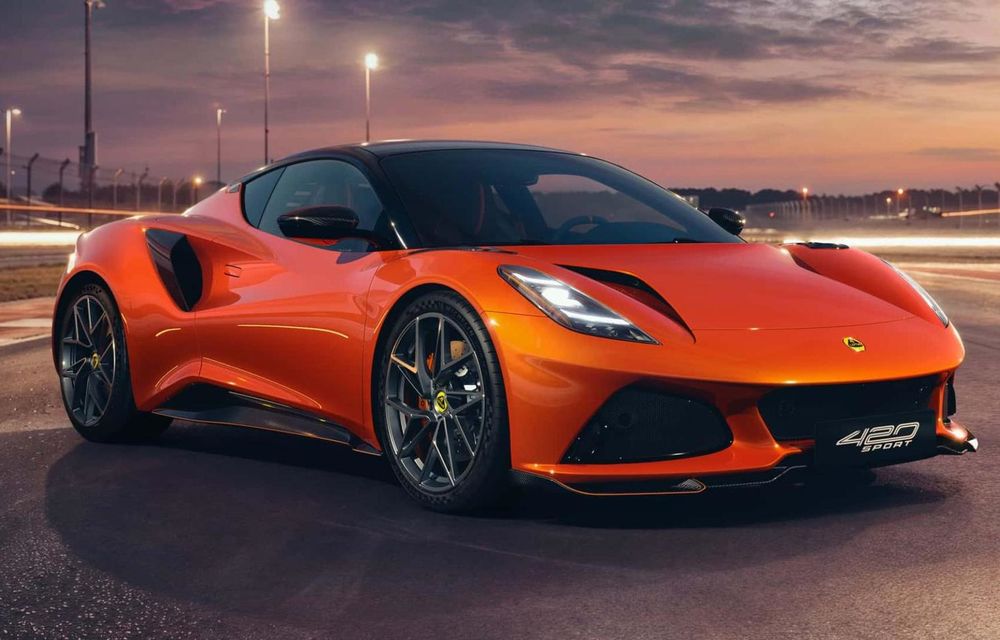 Lotus lansează Emira 420 Sport, cel mai puternic model din gamă - Poza 1 Lotus lansează Emira 420 Sport, cel mai puternic model din gamă - Poza 1