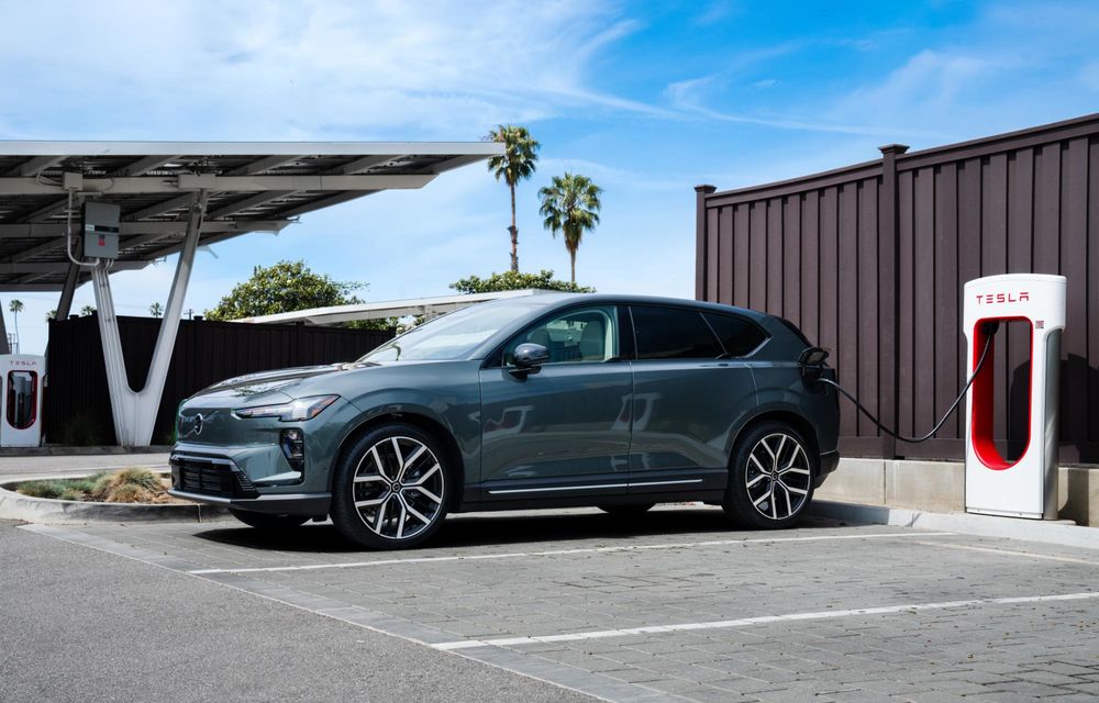 Volvo: mașinile electrice vor putea fi încărcate la stațiile Tesla din Europa - Poza 2 Volvo: mașinile electrice vor putea fi încărcate la stațiile Tesla din Europa - Poza 2