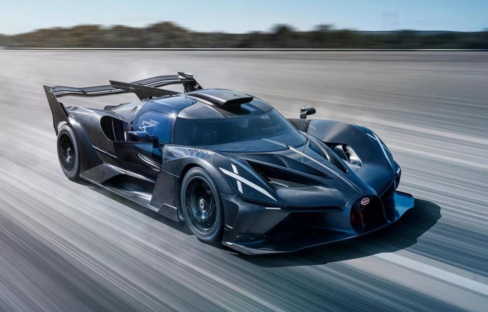 Bugatti lucrează la un nou exemplar unicat cu motor W16 - Poza 1