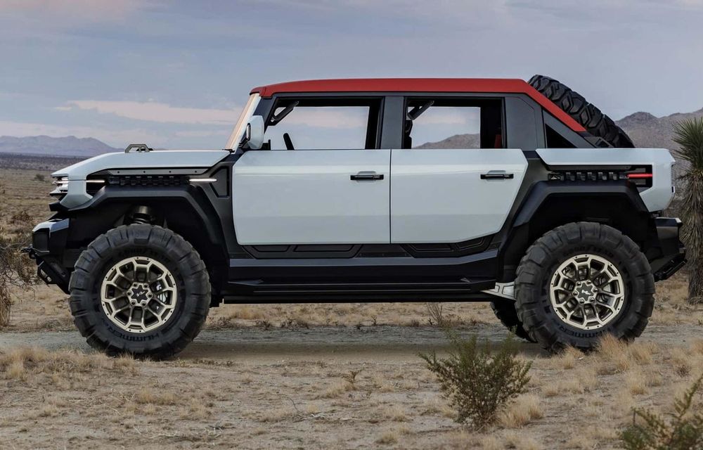 Noile concepte Hummer X: caroserie cu elemente detașabile - Poza 3 Noile concepte Hummer X: caroserie cu elemente detașabile - Poza 3
