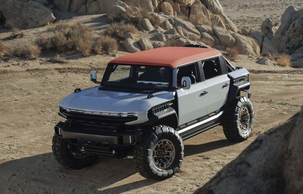 Noile concepte Hummer X: caroserie cu elemente detașabile - Poza 1 Noile concepte Hummer X: caroserie cu elemente detașabile - Poza 1