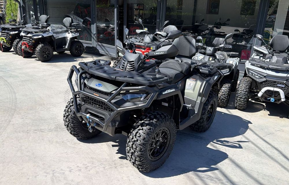 (P) Linhai LandForce 1000 EPS, disponibil acum în România: un ATV care tractează cât un tractor mic și costă sub 10.000 de euro - Poza 1 (P) Linhai LandForce 1000 EPS, disponibil acum în România: un ATV care tractează cât un tractor mic și costă sub 10.000 de euro - Poza 1