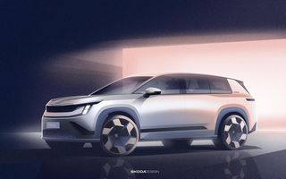 Primele schițe cu noua Skoda Peaq: data lansării, confirmată