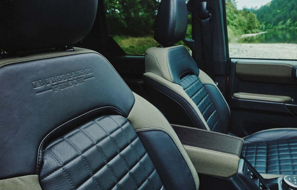 Noul Ford Bronco Filson: ediție specială cu motor preluat de la Bronco Raptor - Poza 12