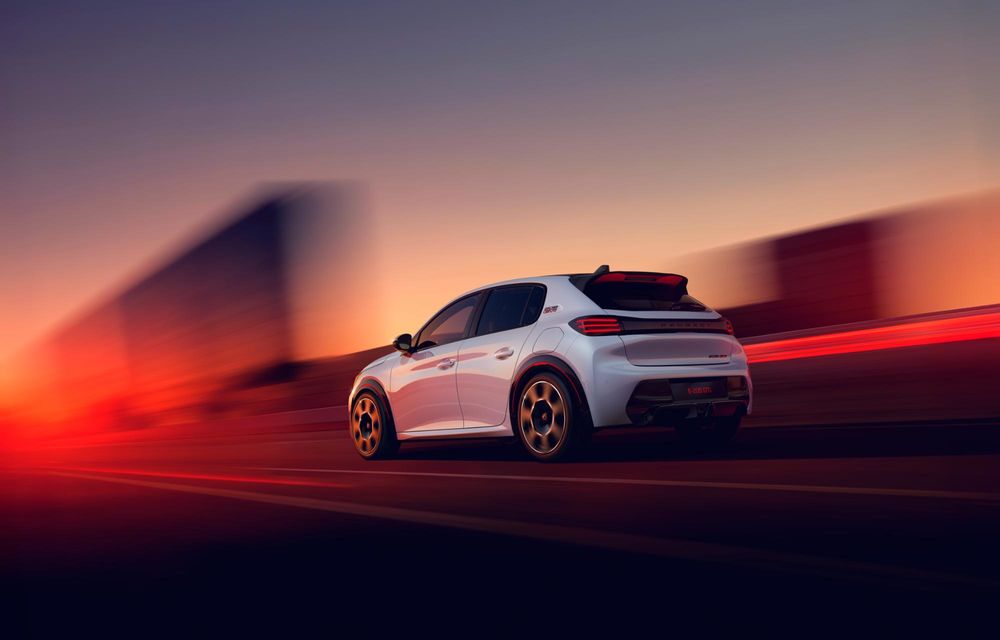 Noul Peugeot e-208 GTi: primele imagini cu versiunea de serie - Poza 3
