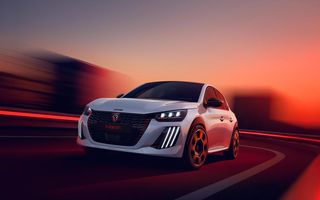 Noul Peugeot e-208 GTi: primele imagini cu versiunea de serie