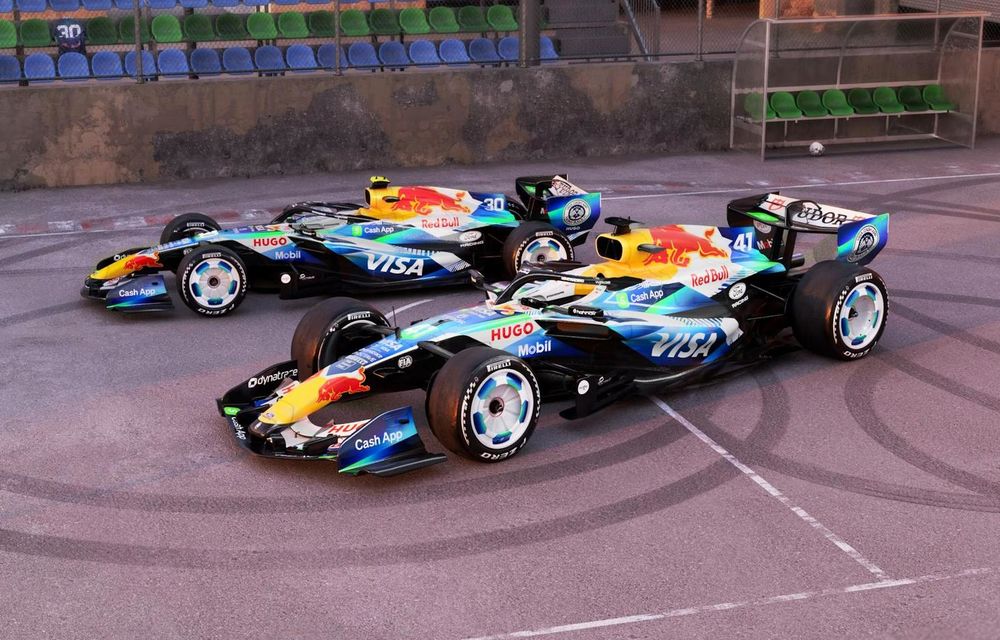 Formula 1: Racing Bulls prezintă o grafică nouă pentru cursa din Barcelona - Poza 1