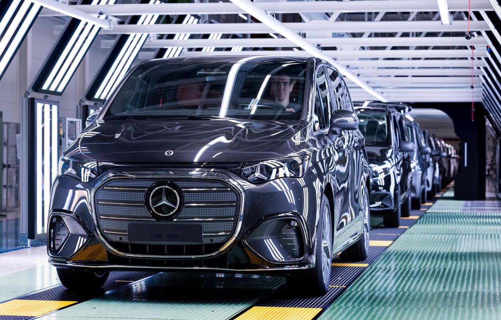 Producția noului Mercedes-Benz VLE electric a demarat la uzina din Spania - Poza 1 Producția noului Mercedes-Benz VLE electric a demarat la uzina din Spania - Poza 1