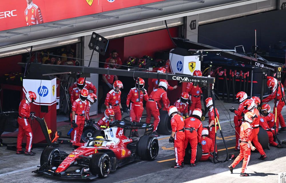 F1 Barcelona: Lewis Hamilton, prima victorie pentru Ferrari. Abandon pentru Kimi Antonelli - Poza 3 F1 Barcelona: Lewis Hamilton, prima victorie pentru Ferrari. Abandon pentru Kimi Antonelli - Poza 3