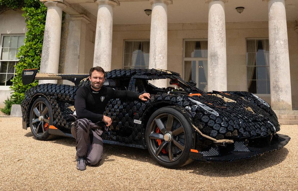 Cea mai rapidă machetă Lego făcută vreodată: are 1.8 tone și a atins 111 km/h - Poza 2 Cea mai rapidă machetă Lego făcută vreodată: are 1.8 tone și a atins 111 km/h - Poza 2