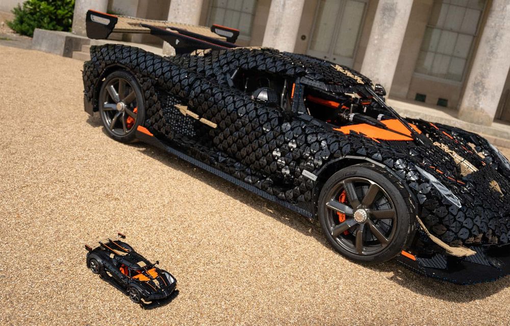 Cea mai rapidă machetă Lego făcută vreodată: are 1.8 tone și a atins 111 km/h - Poza 4 Cea mai rapidă machetă Lego făcută vreodată: are 1.8 tone și a atins 111 km/h - Poza 4