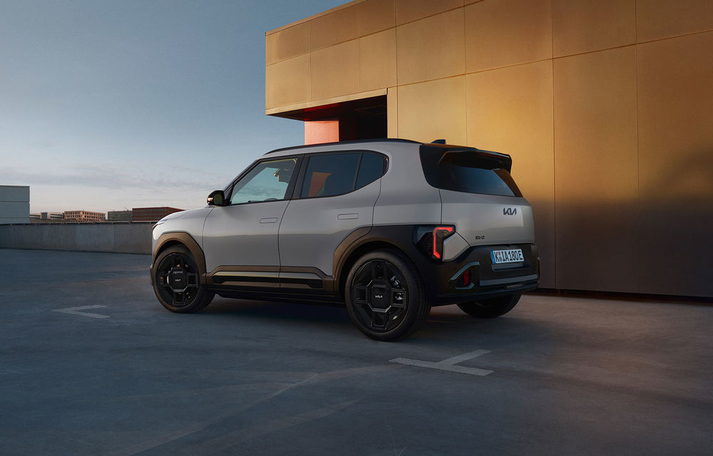 Noutăți pentru Kia EV2: baterie de 61 kWh și versiune Black-Line - Poza 2 Noutăți pentru Kia EV2: baterie de 61 kWh și versiune Black-Line - Poza 2