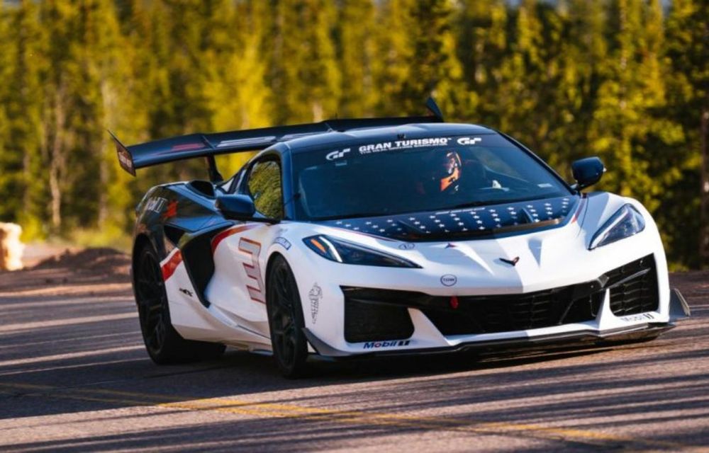 Chevrolet vrea să bată un record la Pikes Peak cu Corvette ZR1X - Poza 1 Chevrolet vrea să bată un record la Pikes Peak cu Corvette ZR1X - Poza 1