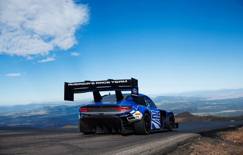Ford câștigă celebra cursă de la Pikes Peak cu prototipul electric Super Mustang Mach-E - Poza 1 Ford câștigă celebra cursă de la Pikes Peak cu prototipul electric Super Mustang Mach-E - Poza 1