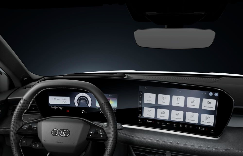 Noutăți pentru Audi A3: interior nou cu ecran panoramic curbat - Poza 2