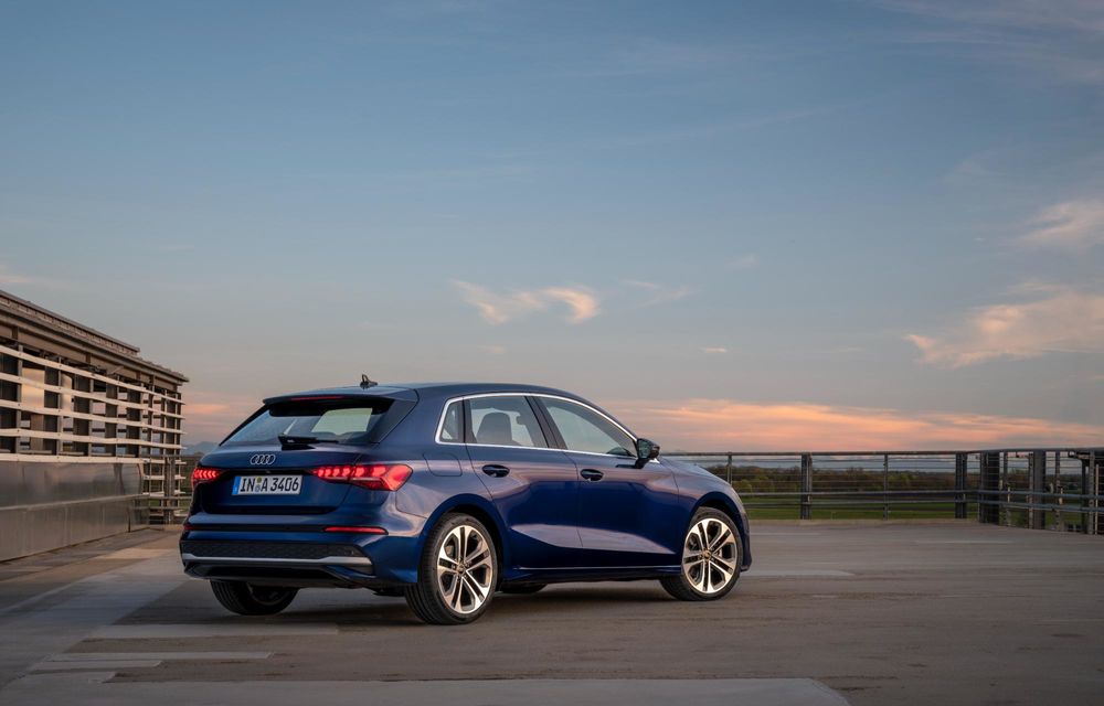 Noutăți pentru Audi A3: interior nou cu ecran panoramic curbat - Poza 22