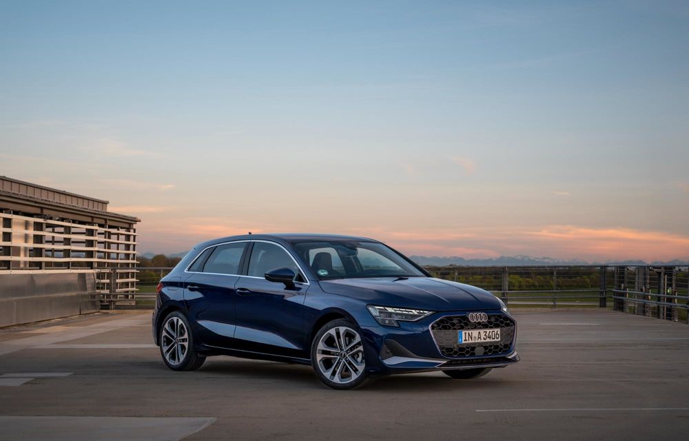 Noutăți pentru Audi A3: interior nou cu ecran panoramic curbat - Poza 24