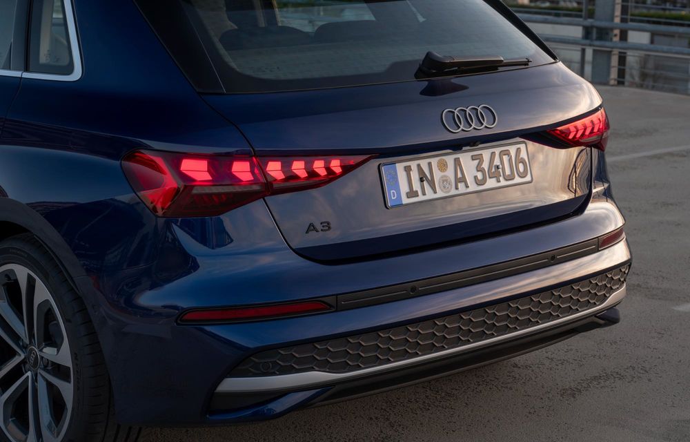 Noutăți pentru Audi A3: interior nou cu ecran panoramic curbat - Poza 28