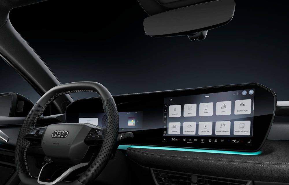 Noutăți pentru Audi A3: interior nou cu ecran panoramic curbat - Poza 49