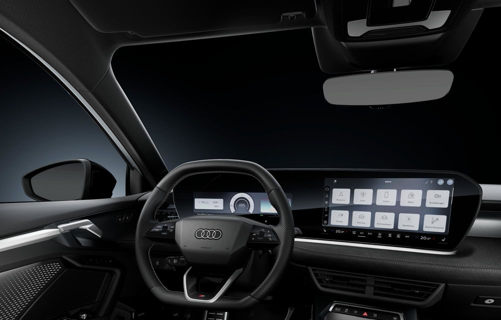 Noutăți pentru Audi A3: interior nou cu ecran panoramic curbat - Poza 54