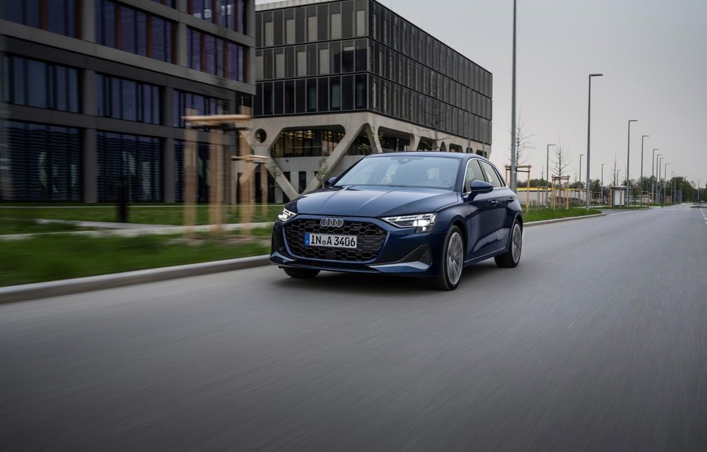 Noutăți pentru Audi A3: interior nou cu ecran panoramic curbat - Poza 32