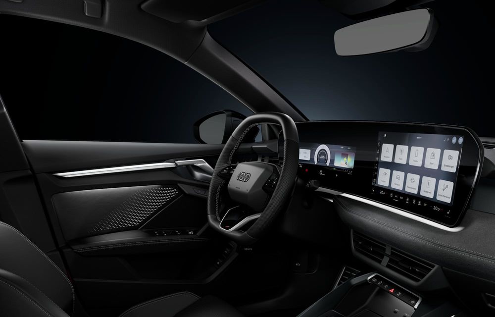 Noutăți pentru Audi A3: interior nou cu ecran panoramic curbat - Poza 52