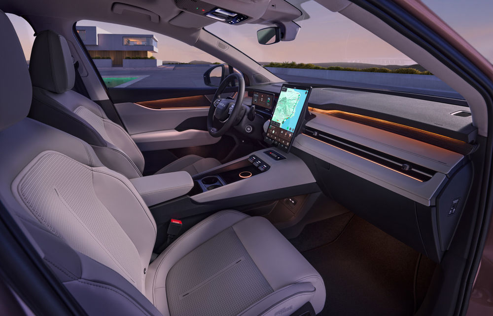 Skoda prezintă noul Peaq: navă amiral cu 7 locuri și 640 km autonomie - Poza 18